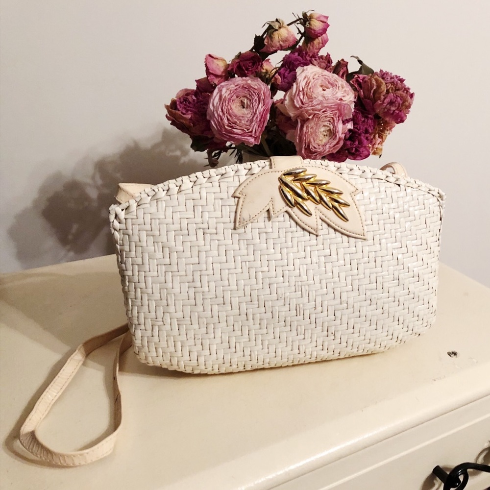 Vintage Rodo Wicker Handbag